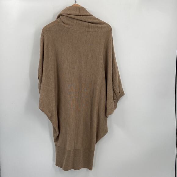 Mint velvet tan wool cowl neck oversized sweater - Picture 4 of 7